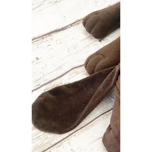 TONKA Vintage 1985 Pound Puppies Chocolate Brown Large Plush 22' - Picture 5 of 9